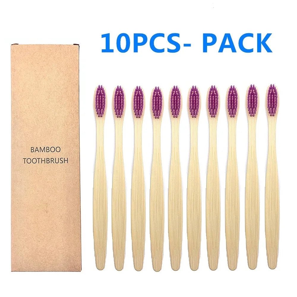Biodegradable Bamboo Toothbrush - Eco - friendly | Cozyield