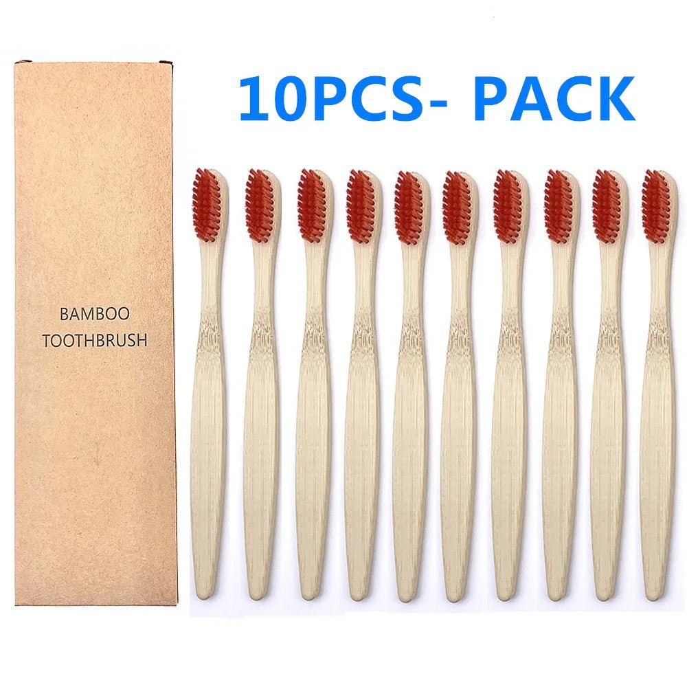 Biodegradable Bamboo Toothbrush - Eco - friendly | Cozyield