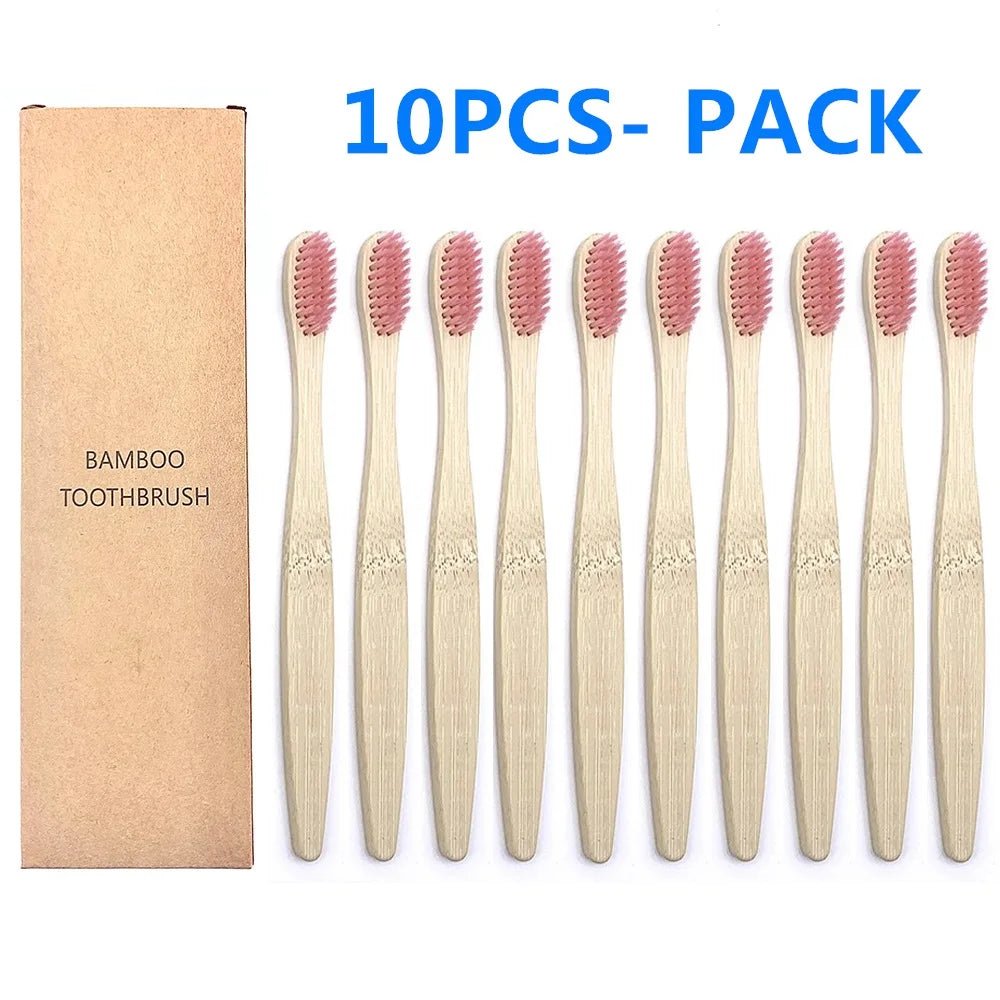Biodegradable Bamboo Toothbrush - Eco - friendly | Cozyield