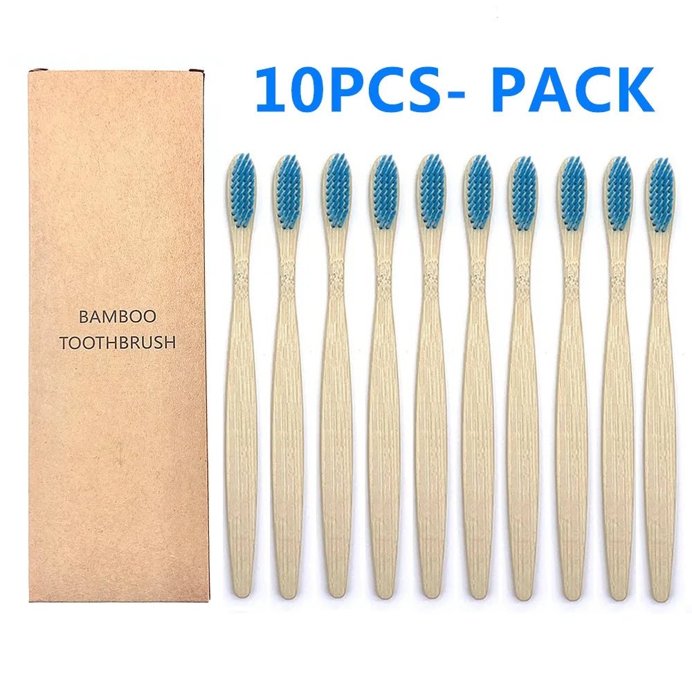Biodegradable Bamboo Toothbrush - Eco - friendly | Cozyield