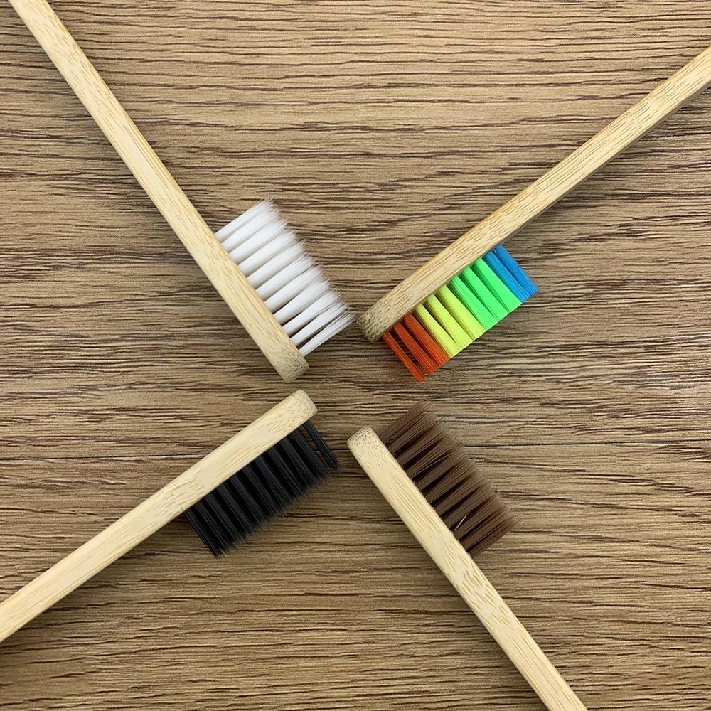 Biodegradable Bamboo Toothbrush - Eco - friendly | Cozyield