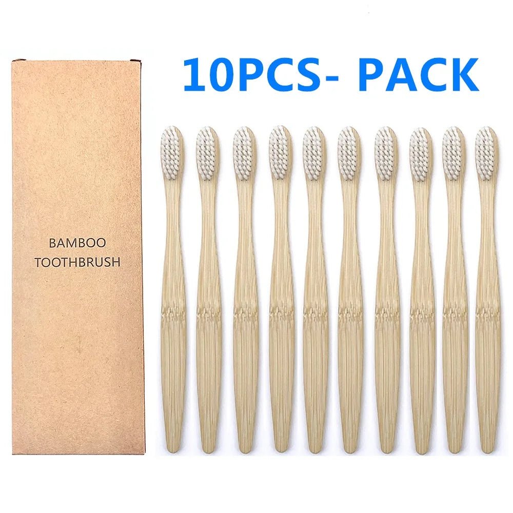 Biodegradable Bamboo Toothbrush - Eco - friendly | Cozyield