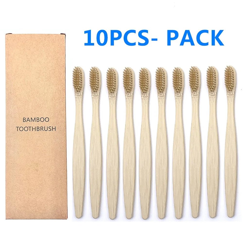 Biodegradable Bamboo Toothbrush - Eco - friendly | Cozyield