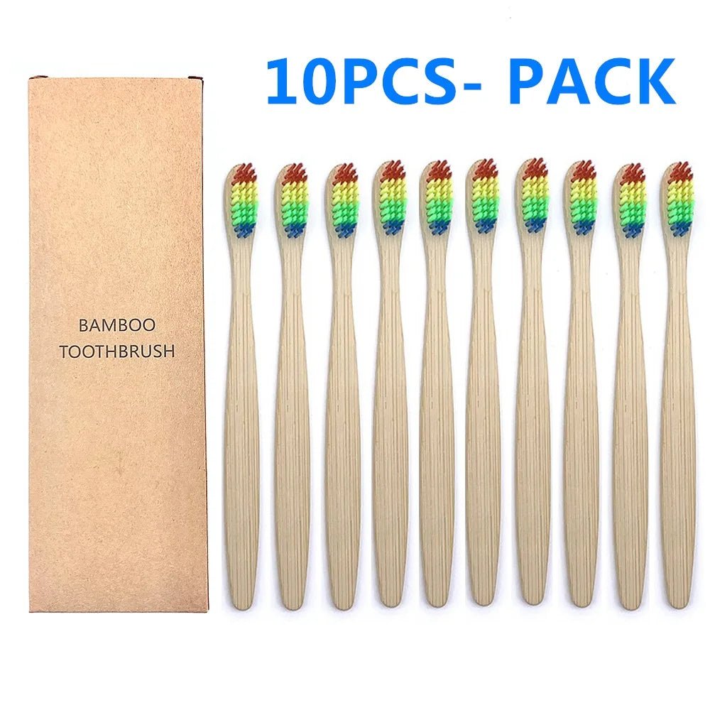 Biodegradable Bamboo Toothbrush - Eco - friendly | Cozyield