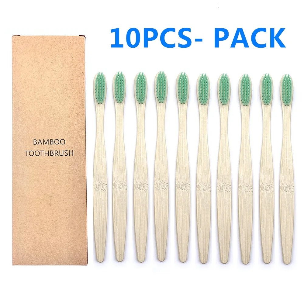Biodegradable Bamboo Toothbrush - Eco - friendly | Cozyield