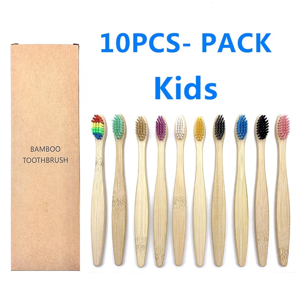 Biodegradable Bamboo Toothbrush - Eco - friendly | Cozyield