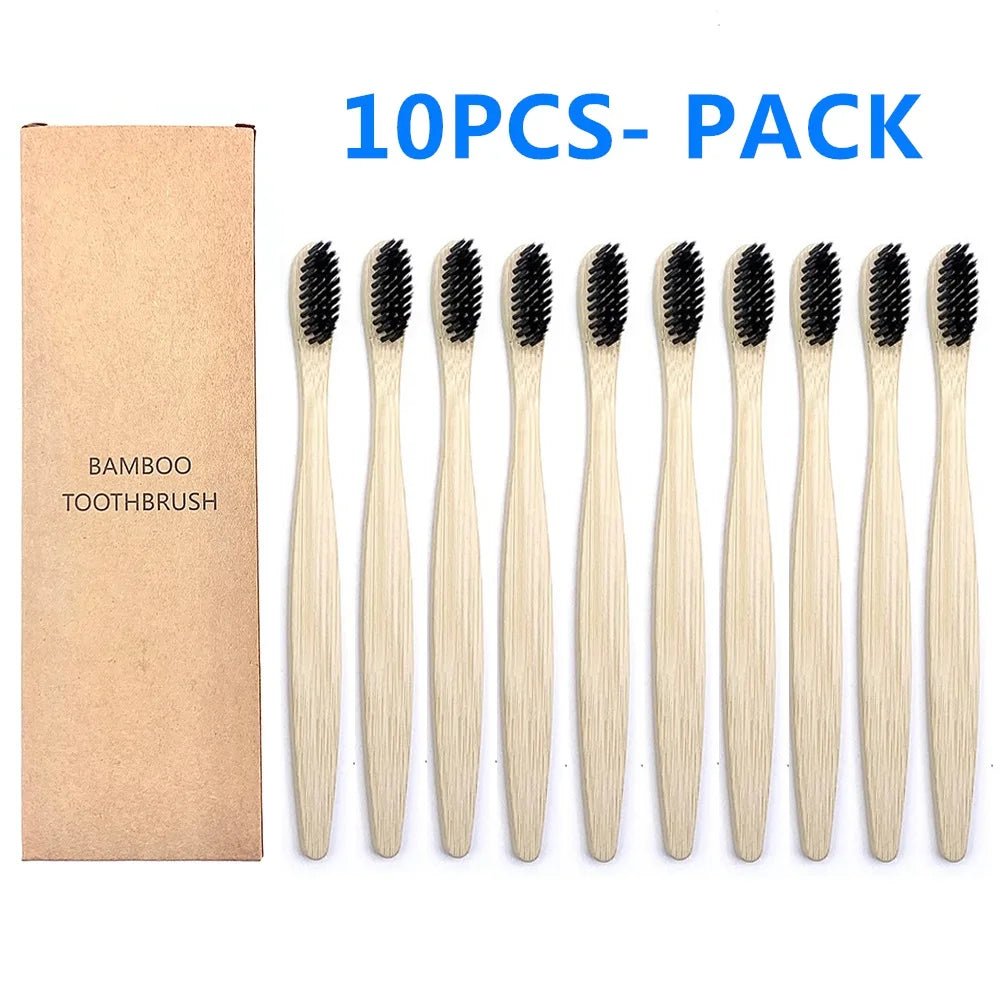 Biodegradable Bamboo Toothbrush - Eco - friendly | Cozyield