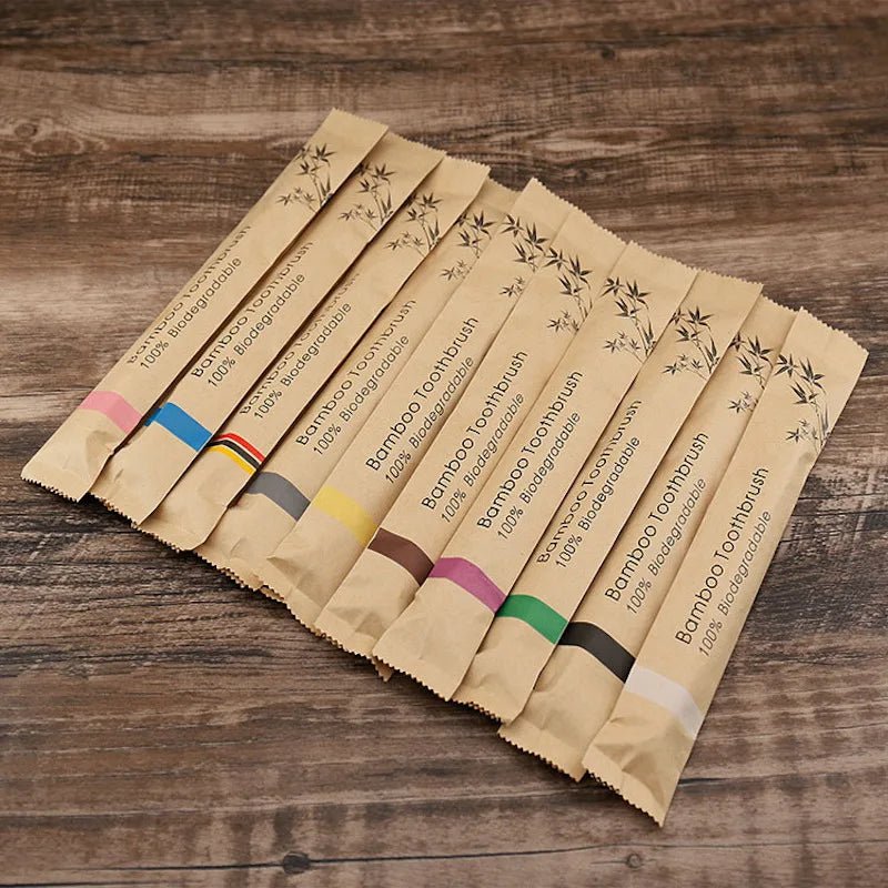 Eco Friendly Bamboo Toothbrushes - Eco - friendly | Cozyield