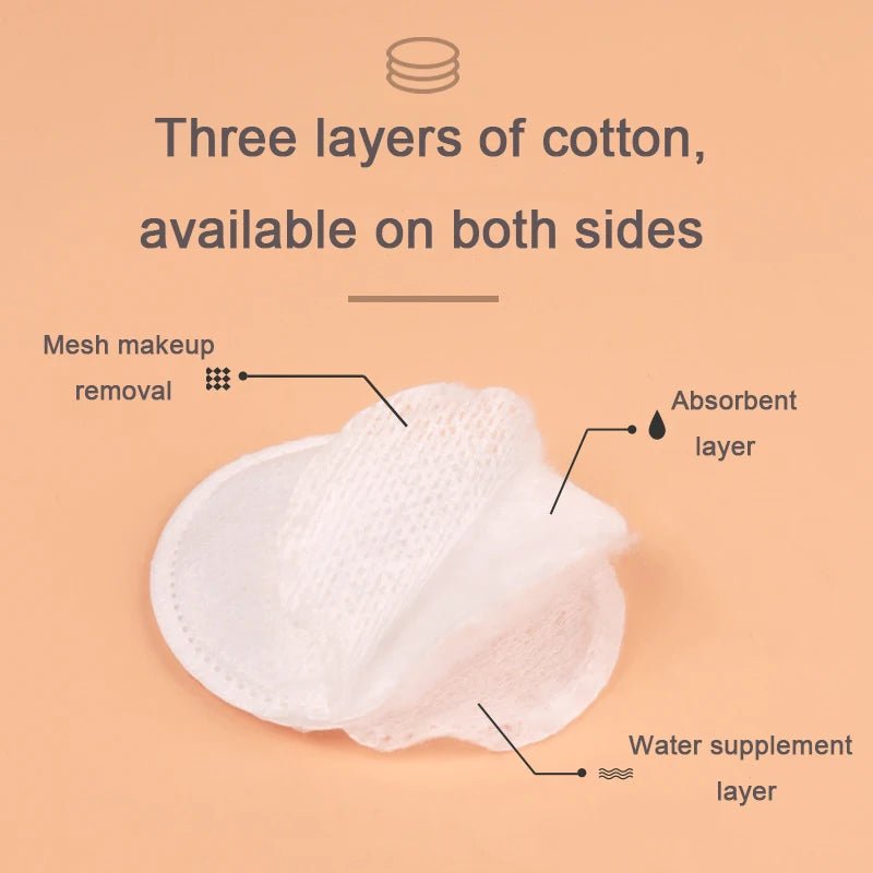 Facial Make Up Cosmetic Cotton Pads - Eco - friendly | Cozyield