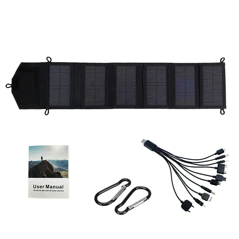 Foldable Solar Panel Portable Charger - Eco - friendly | Cozyield