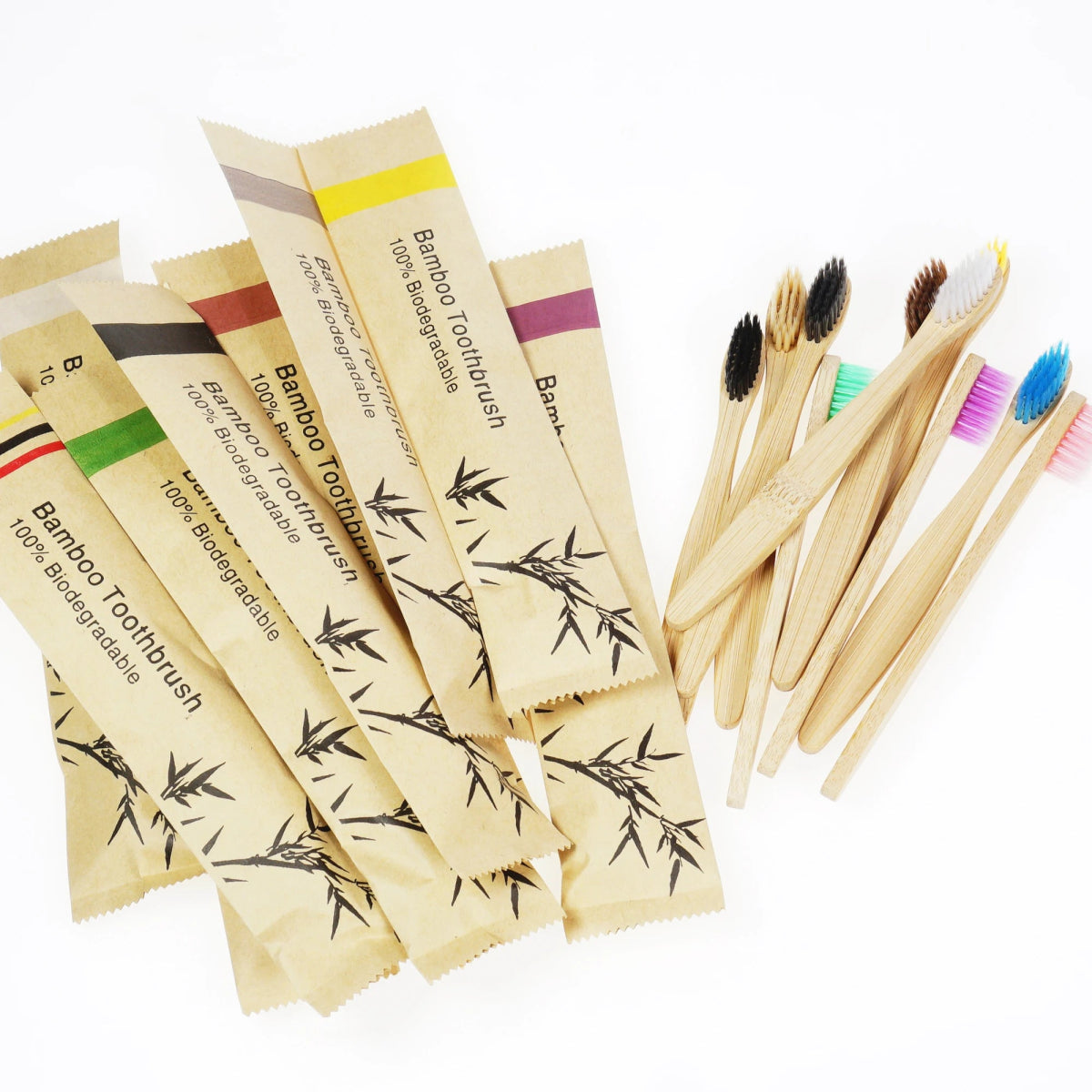 Kids Bamboo Toothbrush - Eco - friendly | Cozyield