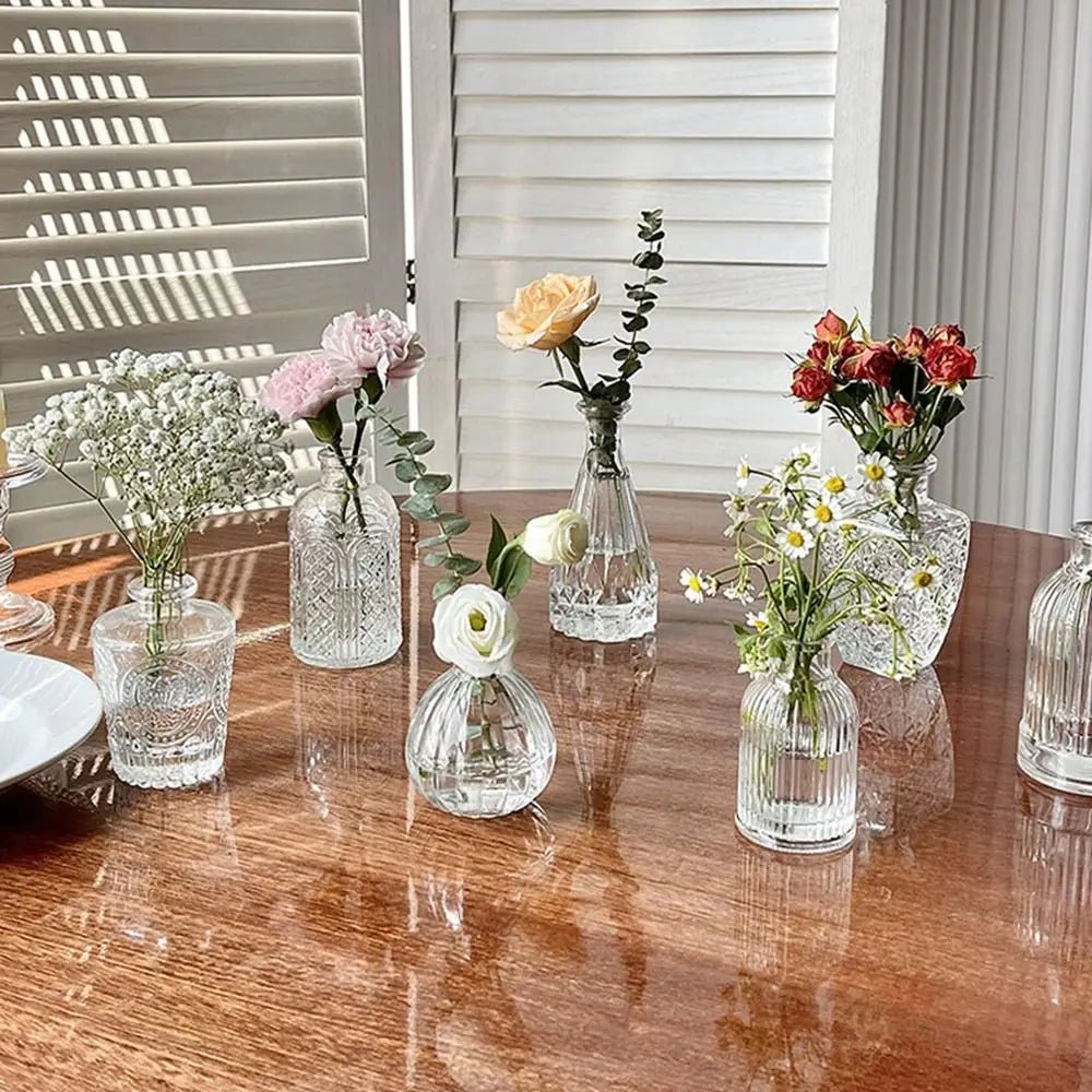 Mini Wedding Glass Flower Vase - Eco - friendly | Cozyield