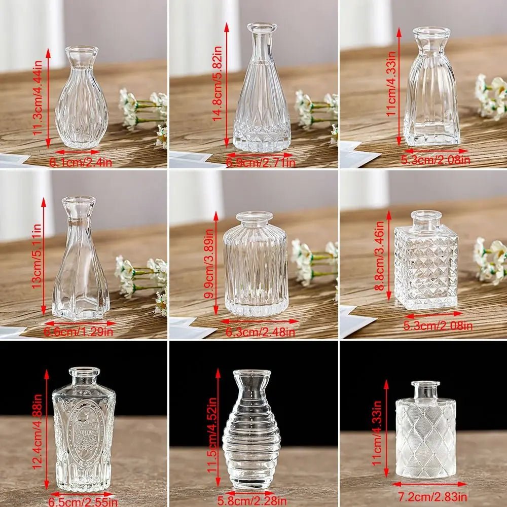 Mini Wedding Glass Flower Vase - Eco - friendly | Cozyield