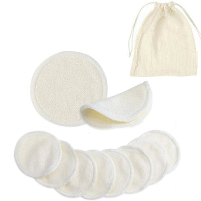 Reusable Bamboo Makeup Remover Pads - Eco - friendly | Cozyield