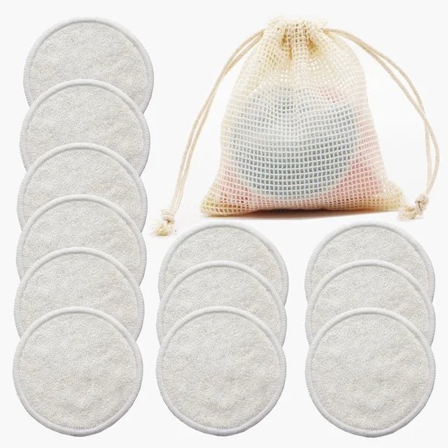 Reusable Cotton Makeup Remover Pads (12 Pcs) - Eco - friendly | Cozyield