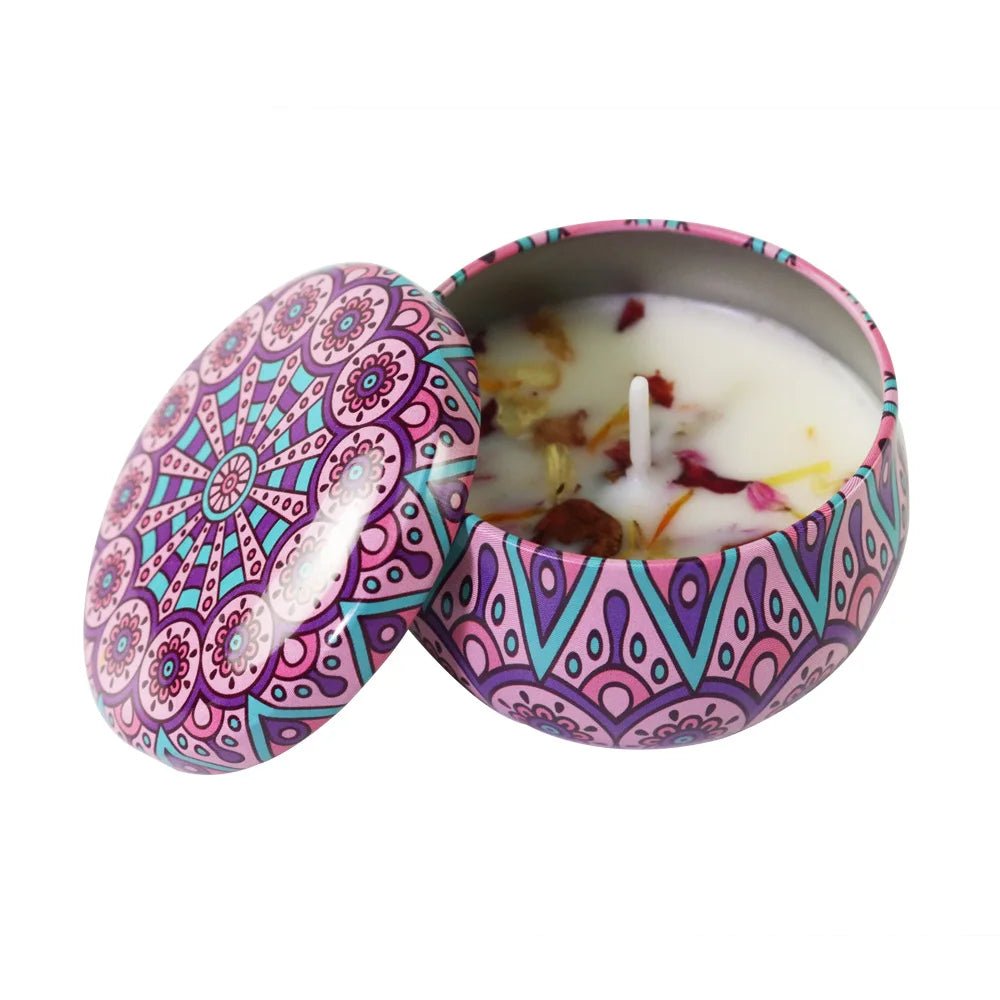 Soy Bean Wax Creative Aromatherapy Candle - Eco - friendly | Cozyield