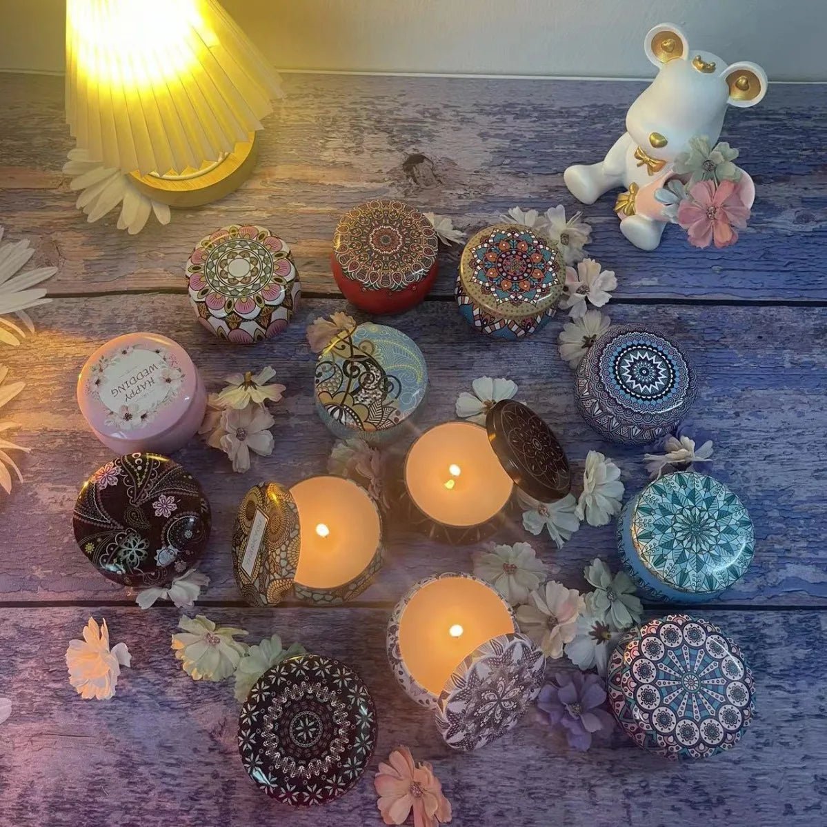 Soy Bean Wax Creative Aromatherapy Candle - Eco - friendly | Cozyield
