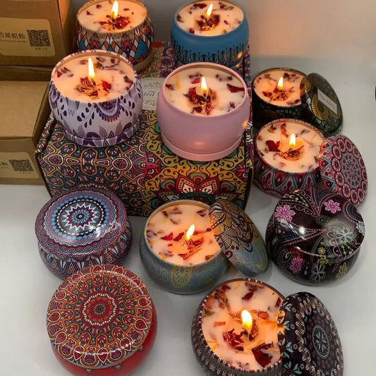 Soy Bean Wax Creative Aromatherapy Candle - Eco - friendly | Cozyield