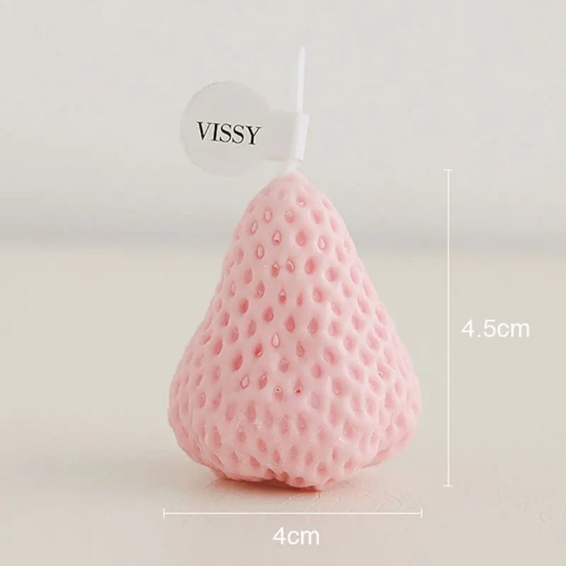 Strawberry Soy Wax Scented Candles - Eco - friendly | Cozyield
