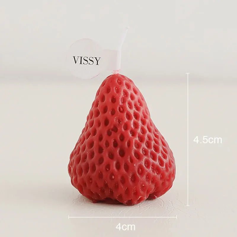 Strawberry Soy Wax Scented Candles - Eco - friendly | Cozyield